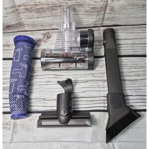 Lot of 4 Replacement OEM DYSON Vacuum Accessories Attachments Grey